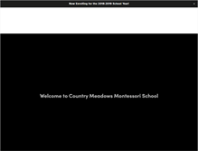 Tablet Screenshot of cmmontessori.net